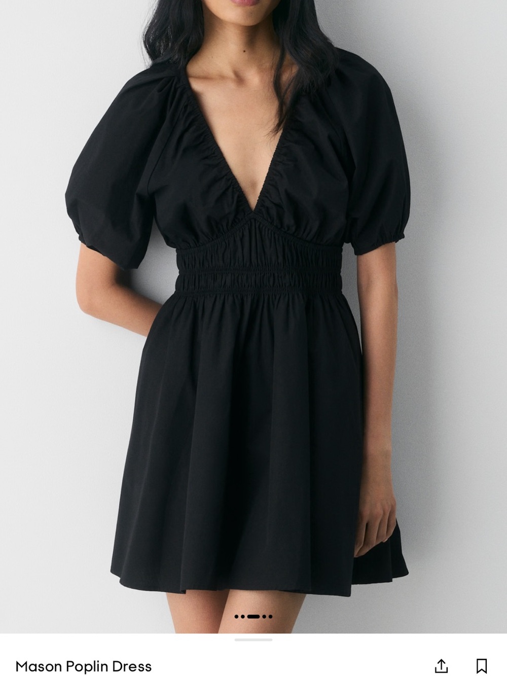 Wilfred mason poplin dress